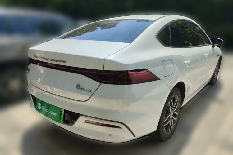 Used BYD Qin PLUS 2021 DM-i 55KM Flagship Model Rear Right 45 Deg