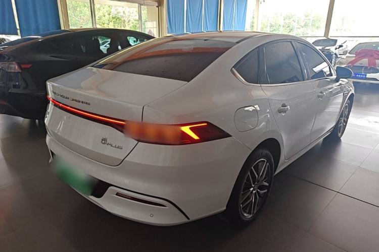 Used BYD Qin PLUS 2021 DM-i 120KM Prestige Model Rear Right 45 Deg