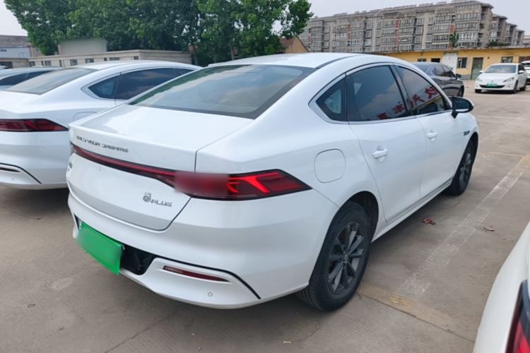 Used BYD Qin PLUS 2021 EV 400KM Leading Comfort Edition Rear Right 45 Deg