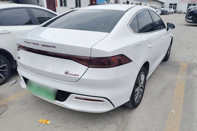 Used BYD Qin PLUS 2021 EV 400KM Luxury Model Rear Right 45 Deg