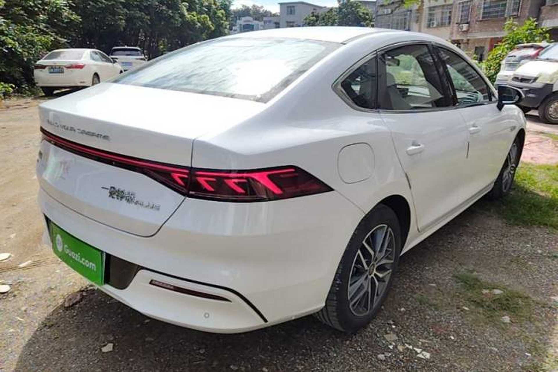 Used BYD Qin PLUS 2021 EV 510KM Commuter Edition Rear Right 45 Deg