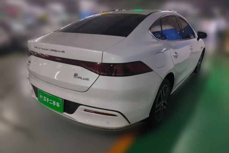 Used BYD Qin PLUS 2021 DM-i 120KM Prestige Model Rear Right 45 Deg