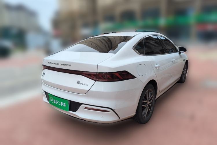 Used BYD Qin PLUS 2021 DM-i 55KM Flagship Model Rear Right 45 Deg