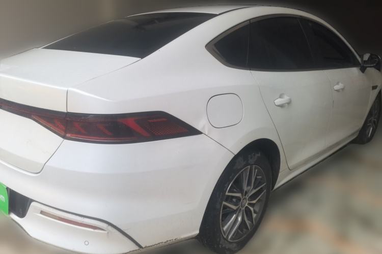 Used BYD Qin PLUS 2021 DM-i 55KM Flagship Model Rear Right 45 Deg