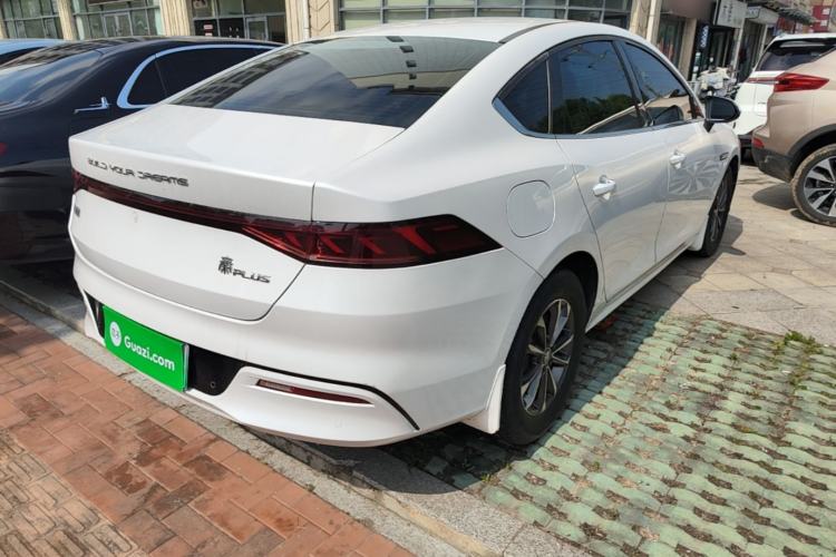 Used BYD Qin PLUS 2021 DM-i 55KM Prestige Model Rear Right 45 Deg