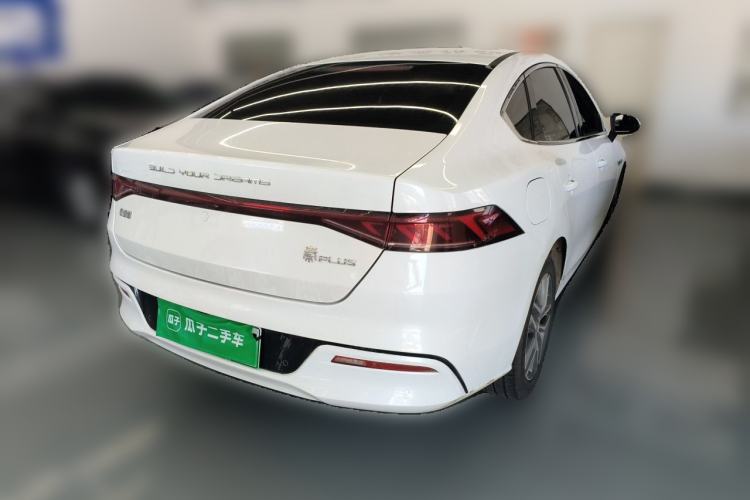 Used BYD Qin PLUS 2021 EV 400KM Luxury Model Rear Right 45 Deg