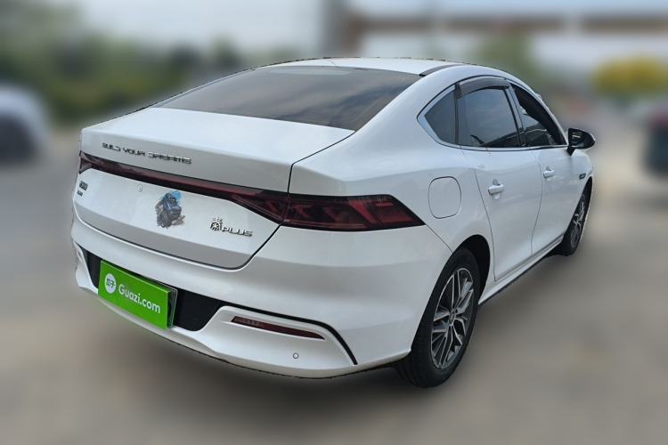 Used BYD Qin PLUS 2021 DM-i 55KM Flagship Model Rear Right 45 Deg