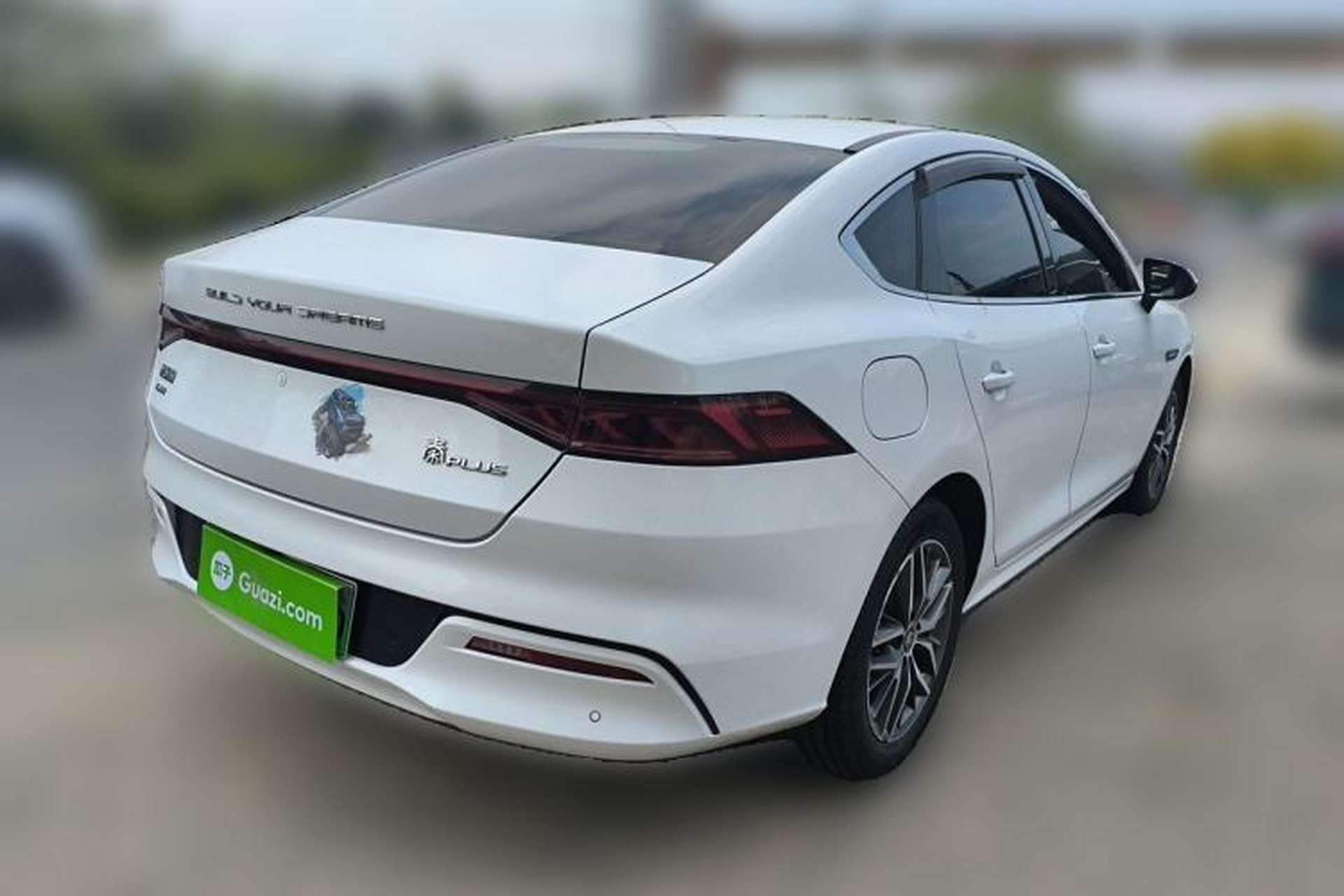 Used BYD Qin PLUS 2021 DM-i 55KM Flagship Model Rear Right 45 Deg