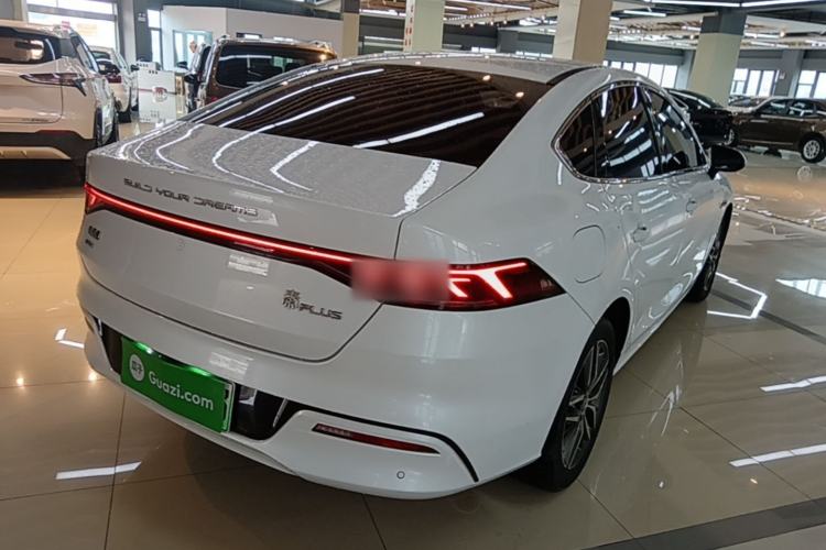 Used BYD Qin PLUS 2021 DM-i 55KM Flagship Model Rear Right 45 Deg