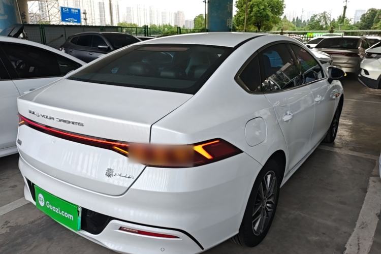 Used BYD Qin PLUS 2021 EV 500KM Luxury Model Rear Right 45 Deg