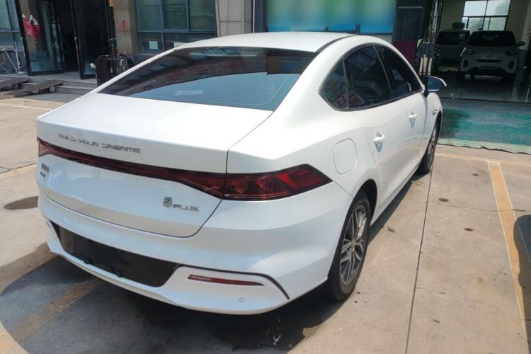 Used BYD Qin PLUS 2021 DM-i 55KM Flagship Model Rear Right 45 Deg
