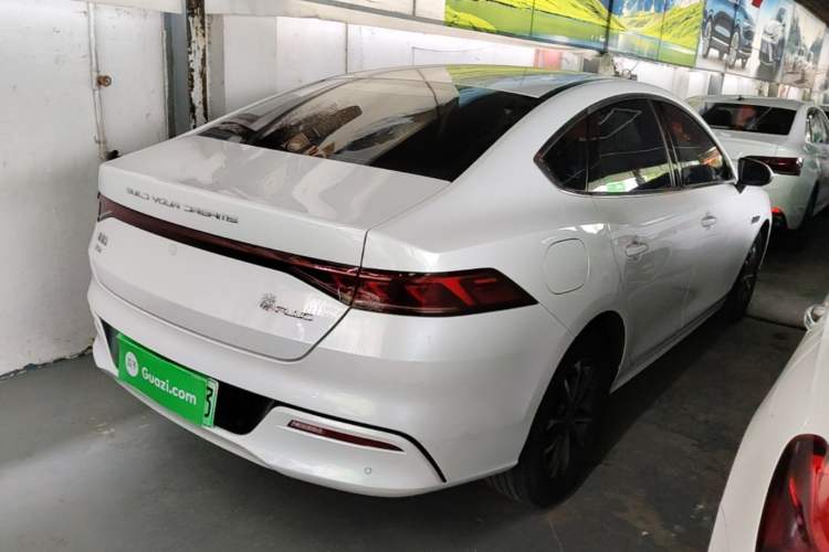 Used BYD Qin PLUS 2021 DM-i 55KM Prestige Model Rear Right 45 Deg