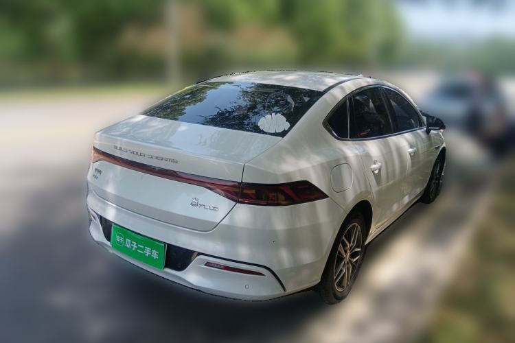 Used BYD Qin PLUS 2021 DM-i 120KM Flagship Model Rear Right 45 Deg