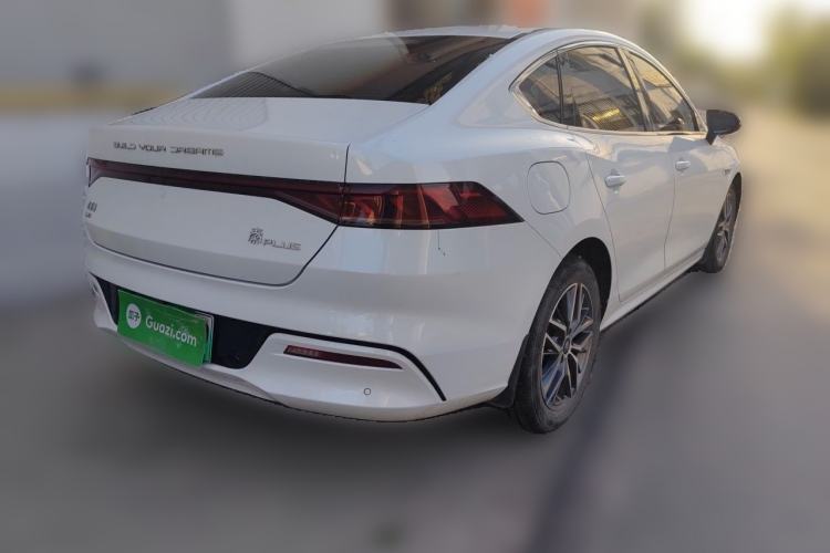 Used BYD Qin PLUS 2021 DM-i 55KM Flagship Model Rear Right 45 Deg