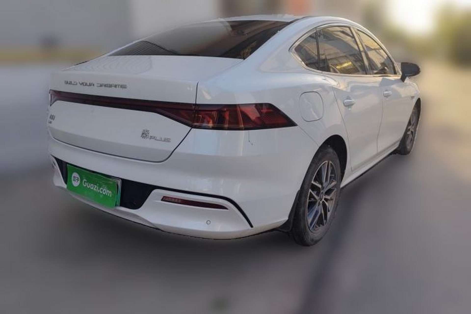 Used BYD Qin PLUS 2021 DM-i 55KM Flagship Model Rear Right 45 Deg