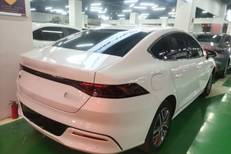 Used BYD Qin PLUS 2021 EV 400KM Luxury Model Rear Right 45 Deg
