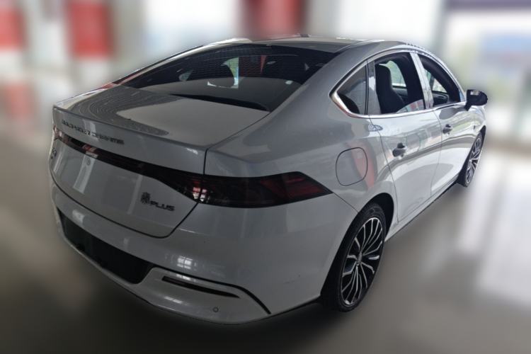 Used BYD Qin PLUS 2021 EV 600KM Flagship Model Rear Right 45 Deg