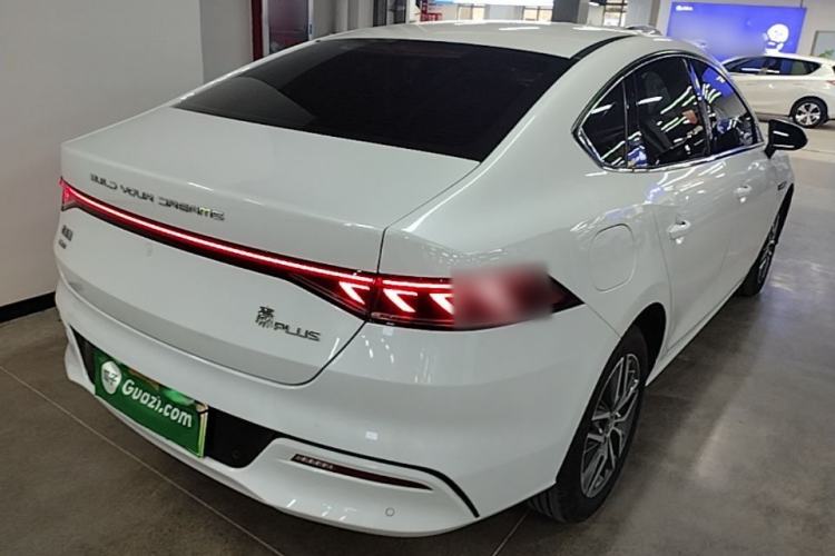 Used BYD Qin PLUS 2021 DM-i 120KM Flagship Model Rear Right 45 Deg