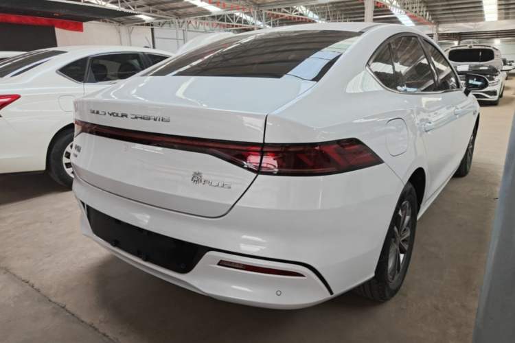 Used BYD Qin PLUS 2021 DM-i 55KM Prestige Model Rear Right 45 Deg