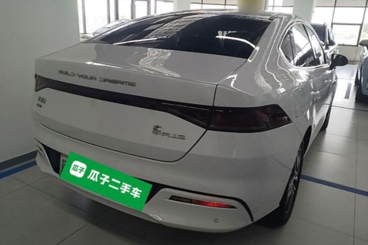 Used BYD Qin PLUS 2021 DM-i 55KM Flagship Model Rear Right 45 Deg
