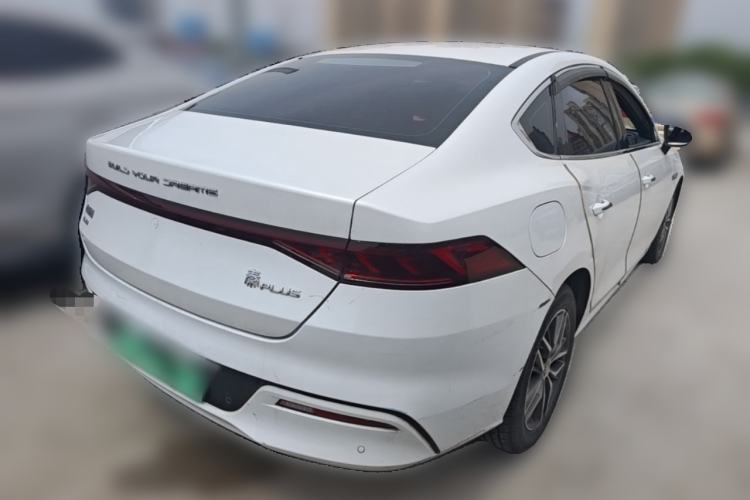 Used BYD Qin PLUS 2021 DM-i 55KM Flagship Model Rear Right 45 Deg