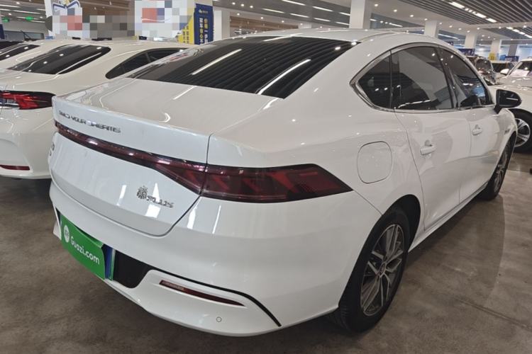 Used BYD Qin PLUS 2021 DM-i 55KM Flagship Model Rear Right 45 Deg