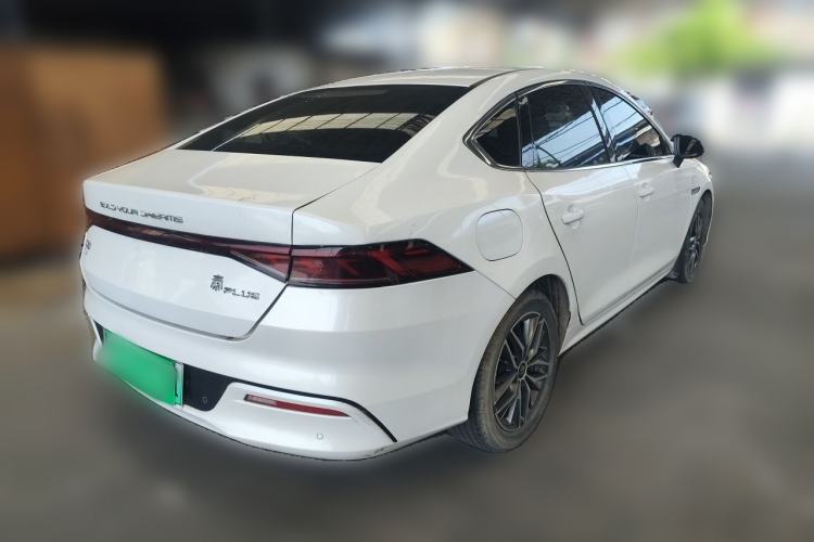 Used BYD Qin PLUS 2021 DM-i 55KM Flagship Model Rear Right 45 Deg