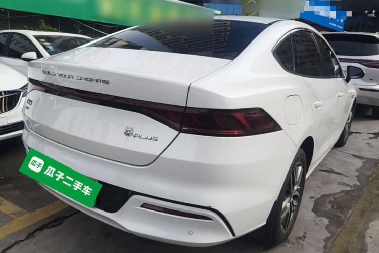 Used BYD Qin PLUS 2021 DM-i 55KM Flagship Model Rear Right 45 Deg