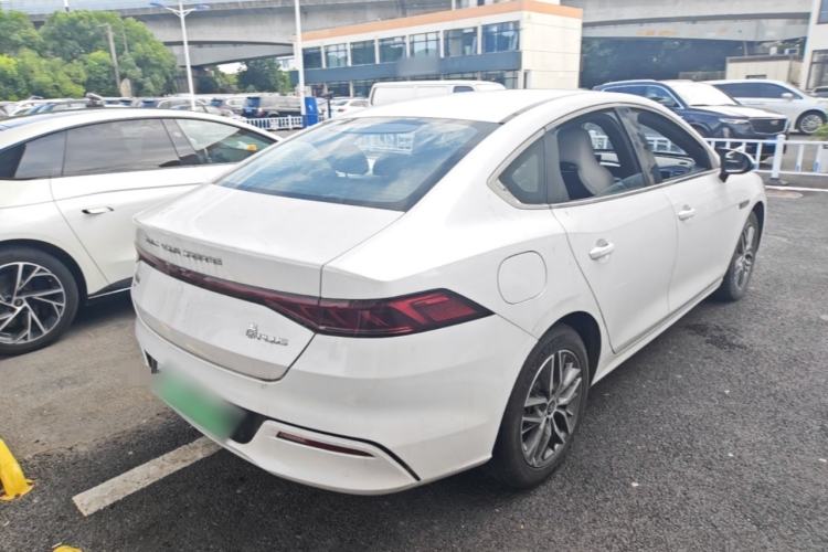 Used BYD Qin PLUS 2021 EV 500KM Premium Model Rear Right 45 Deg