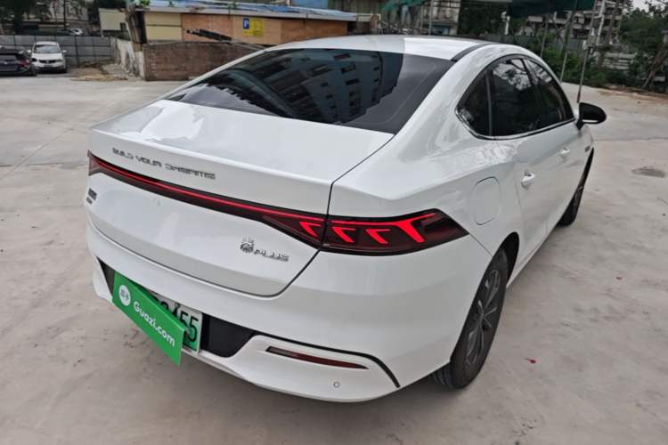 Used BYD Qin PLUS 2021 DM-i 55KM Prestige Model Rear Right 45 Deg