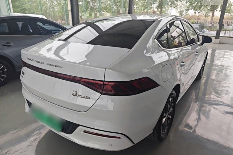 Used BYD Qin PLUS 2021 DM-i 55KM Prestige Model Rear Right 45 Deg