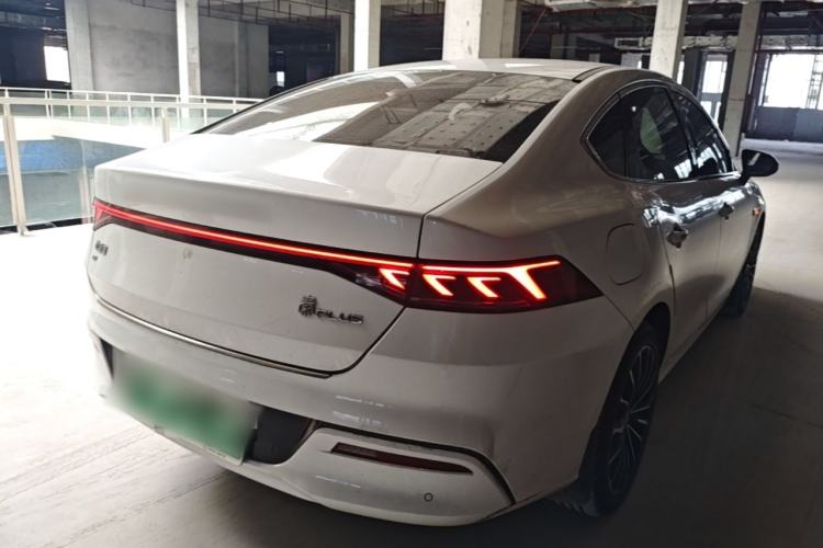 Used BYD Qin PLUS 2021 EV 600KM Flagship Model Rear Right 45 Deg