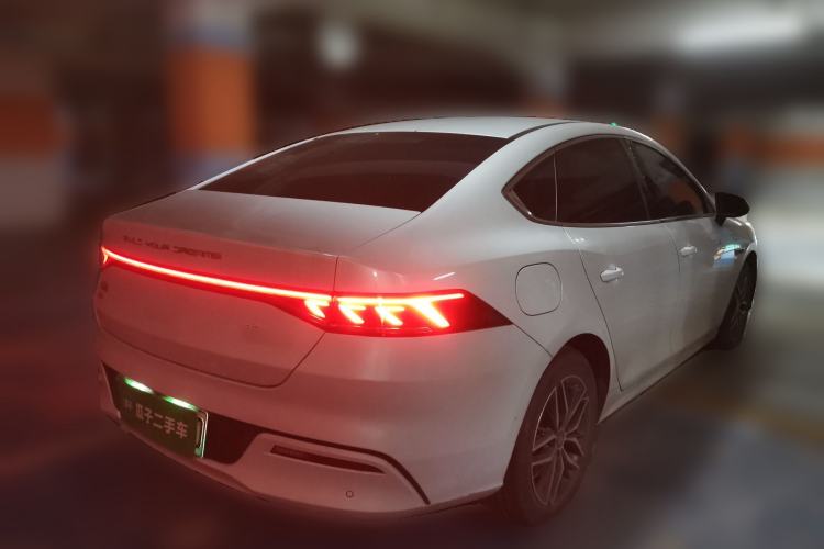 Used BYD Qin PLUS 2021 DM-i 55KM Flagship Model Rear Right 45 Deg