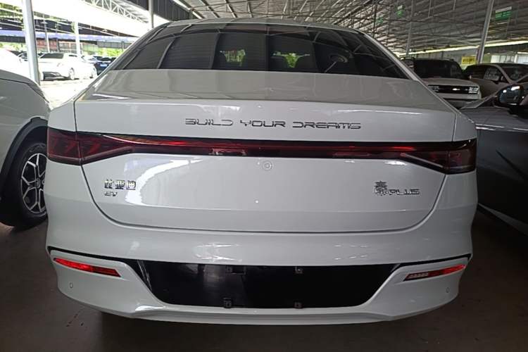 Used BYD Qin PLUS 2021 EV 500KM Premium Model Rear