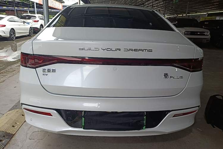 Used BYD Qin PLUS 2021 EV 400KM Luxury Model Rear