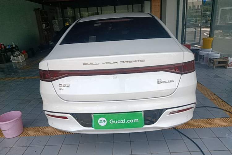 Used BYD Qin PLUS 2021 EV 600KM Flagship Model Rear