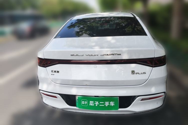 Used BYD Qin PLUS 2021 EV 500KM Luxury Model Rear