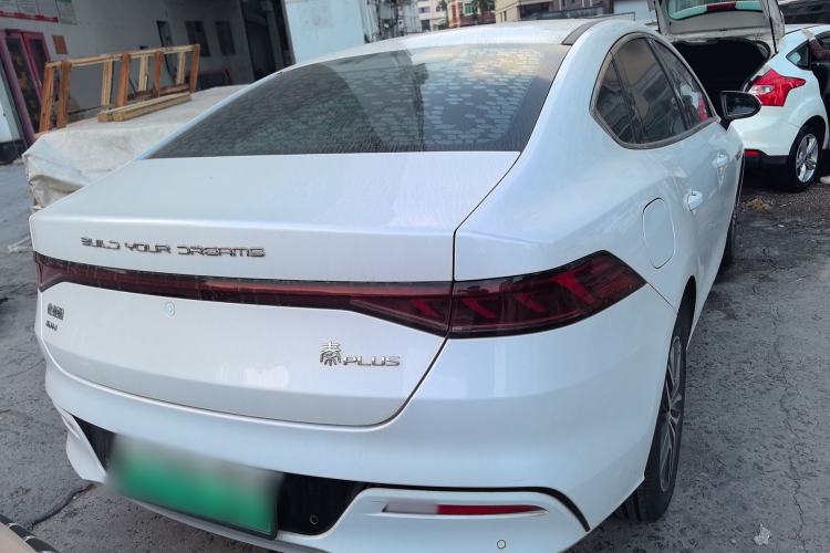 Used BYD Qin PLUS 2021 DM-i 120KM Flagship Model Rear