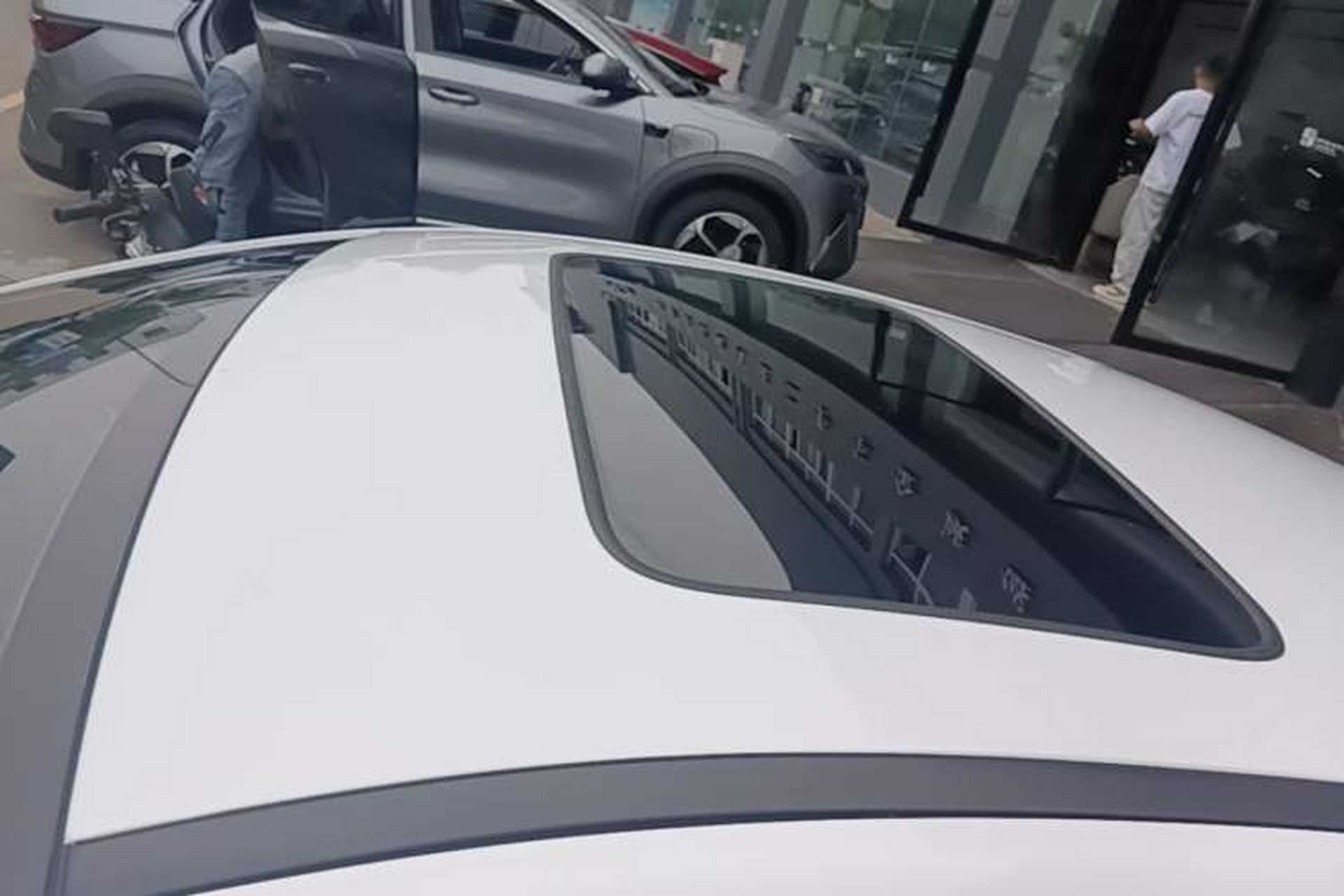 Used BYD Qin PLUS 2021 DM-i 55KM Flagship Model Roof