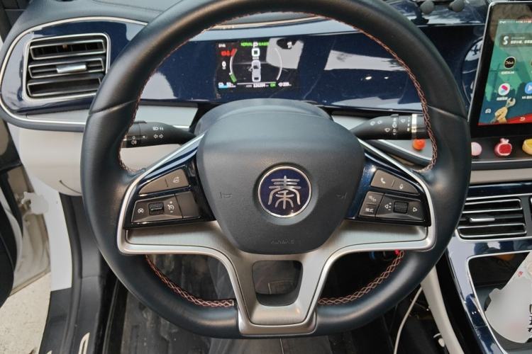 Used BYD Qin PLUS 2021 EV 500KM Luxury Model Steering Wheel