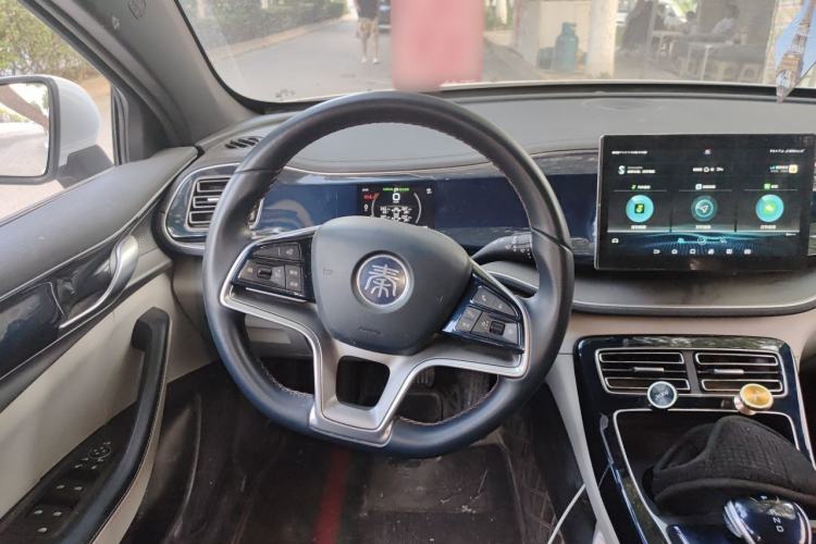 Used BYD Qin PLUS 2021 EV 500KM Luxury Model Steering Wheel