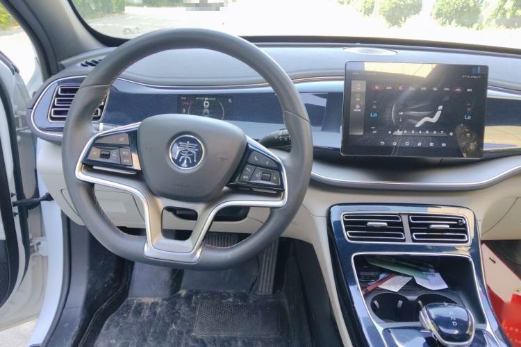 Used BYD Qin PLUS 2021 EV 400KM Luxury Model Steering Wheel