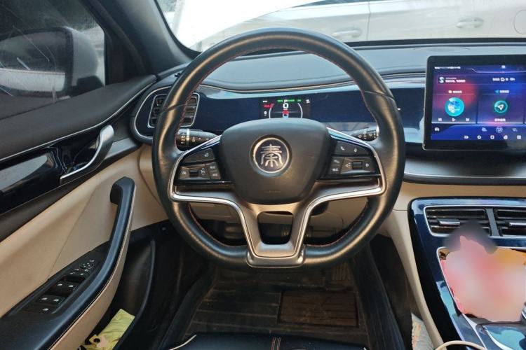 Used BYD Qin PLUS 2021 EV 400KM Luxury Model Steering Wheel