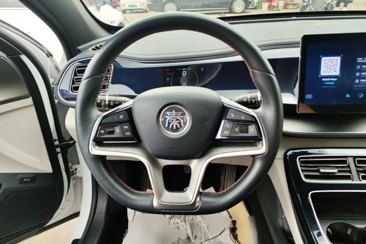 Used BYD Qin PLUS 2021 EV 500KM Luxury Model Steering Wheel