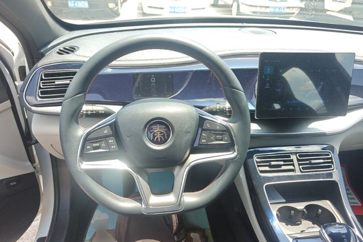 Used BYD Qin PLUS 2021 EV 400KM Luxury Model Steering Wheel