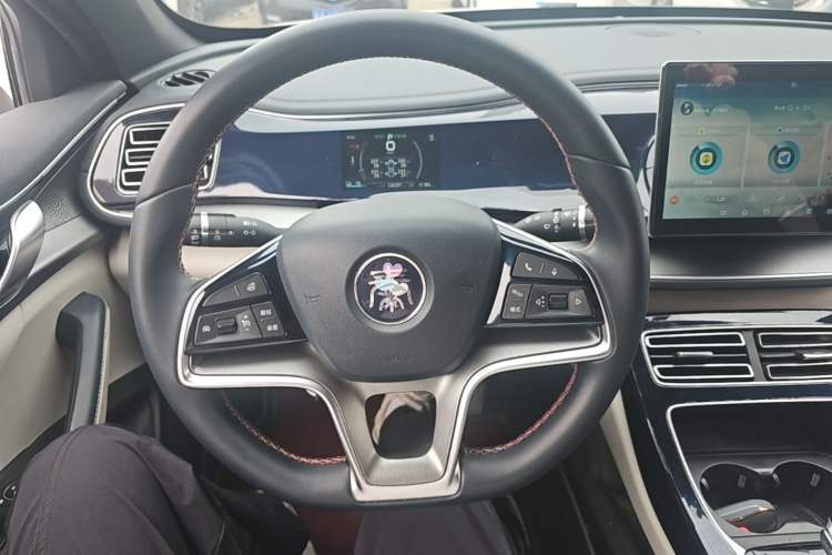 Used BYD Qin PLUS 2021 EV 500KM Luxury Model Steering Wheel