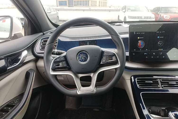 Used BYD Qin PLUS 2021 EV 500KM Premium Model Steering Wheel