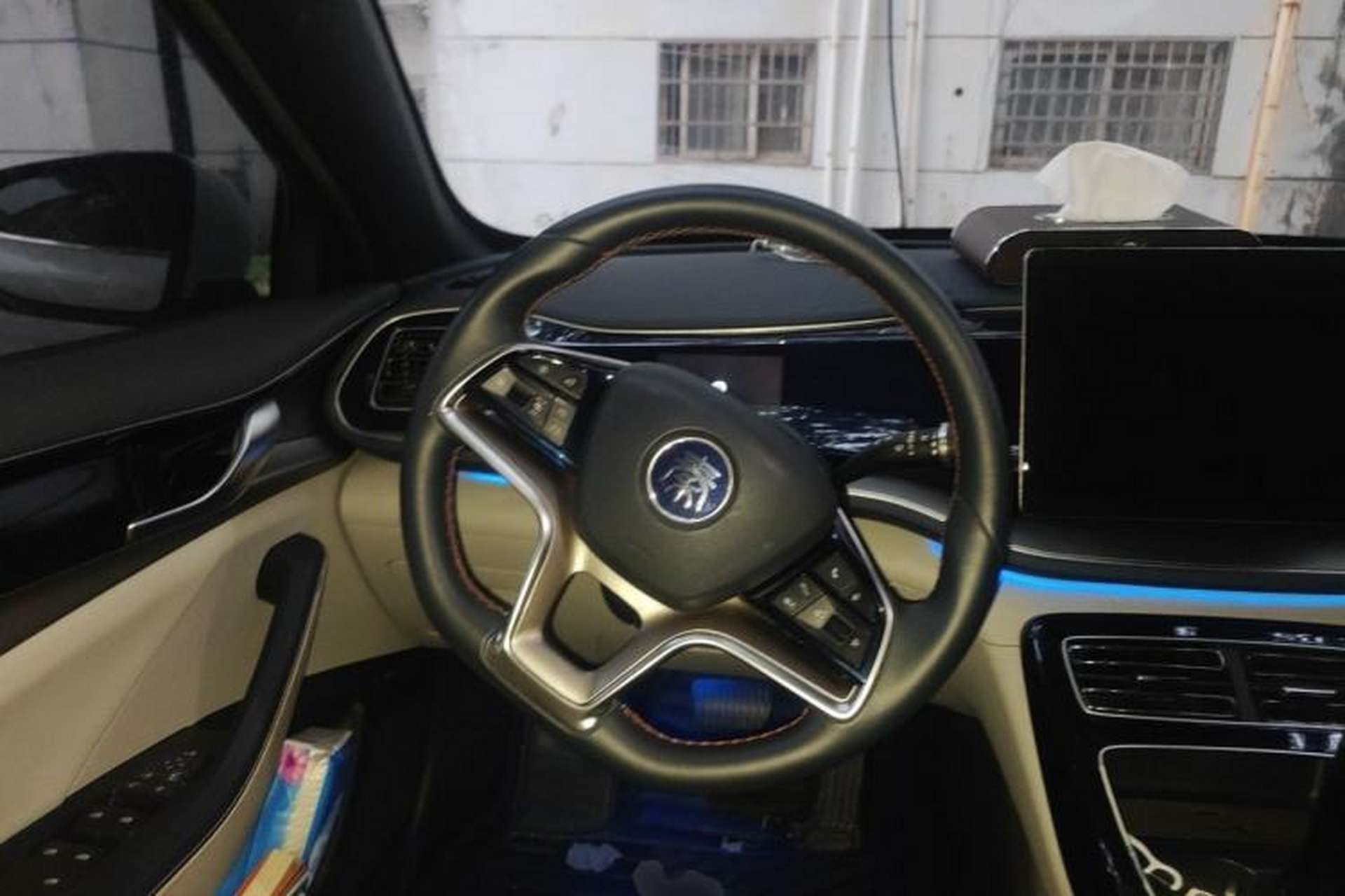 Used BYD Qin PLUS 2021 EV 500KM Luxury Model Steering Wheel
