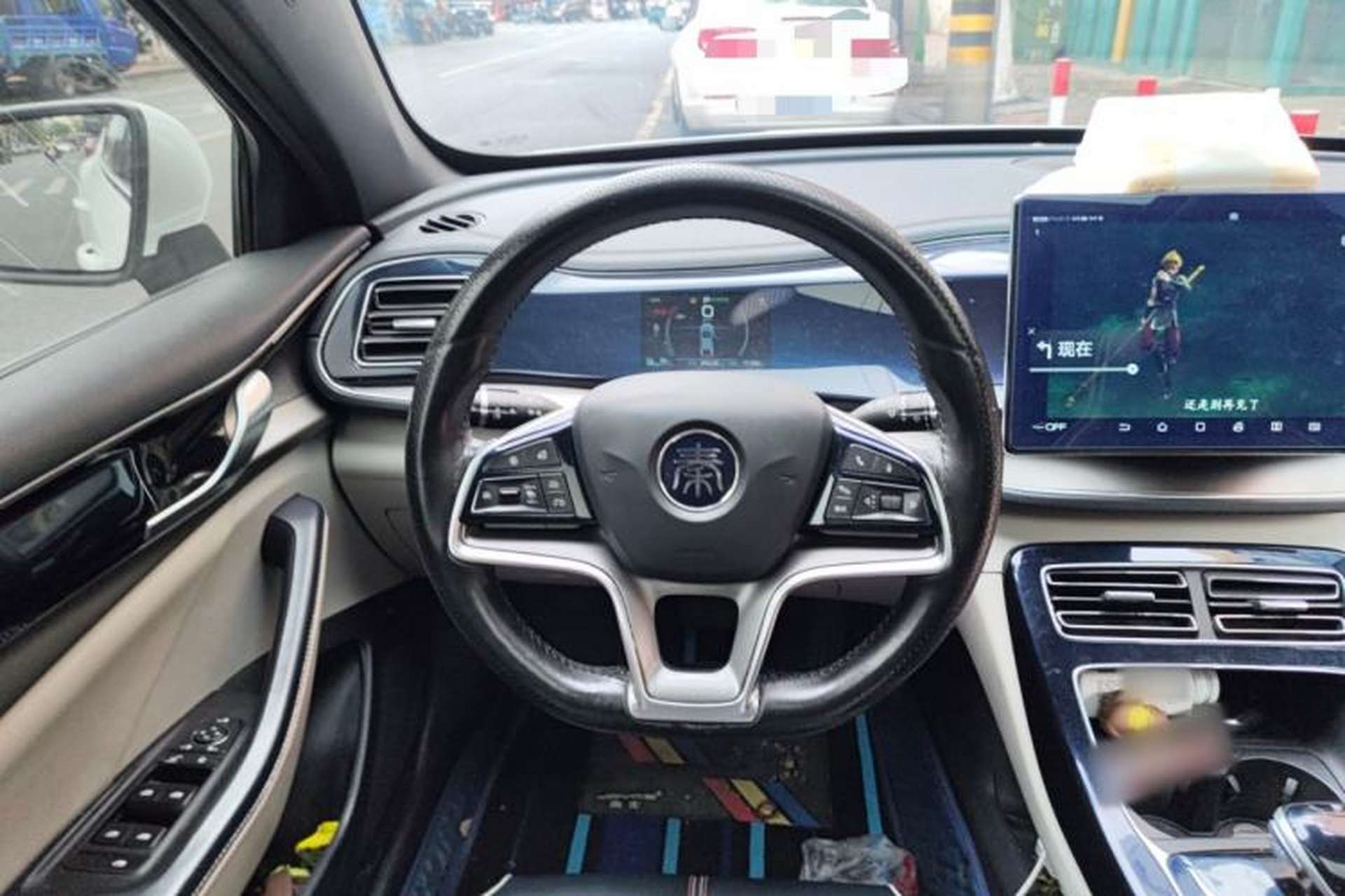 Used BYD Qin PLUS 2021 EV 600KM Flagship Model Steering Wheel
