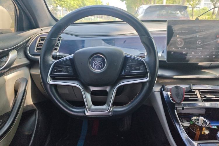 Used BYD Qin PLUS 2021 EV 500KM Luxury Model Steering Wheel
